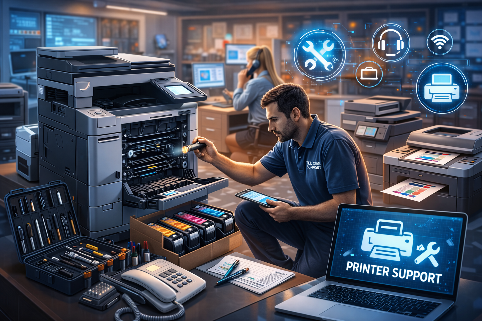 Yazıcı & Ofis Donanım Destek Hizmetleri